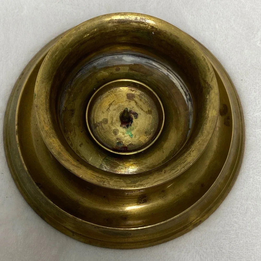 Vintage Brass Candle‎ Holder  Made in India